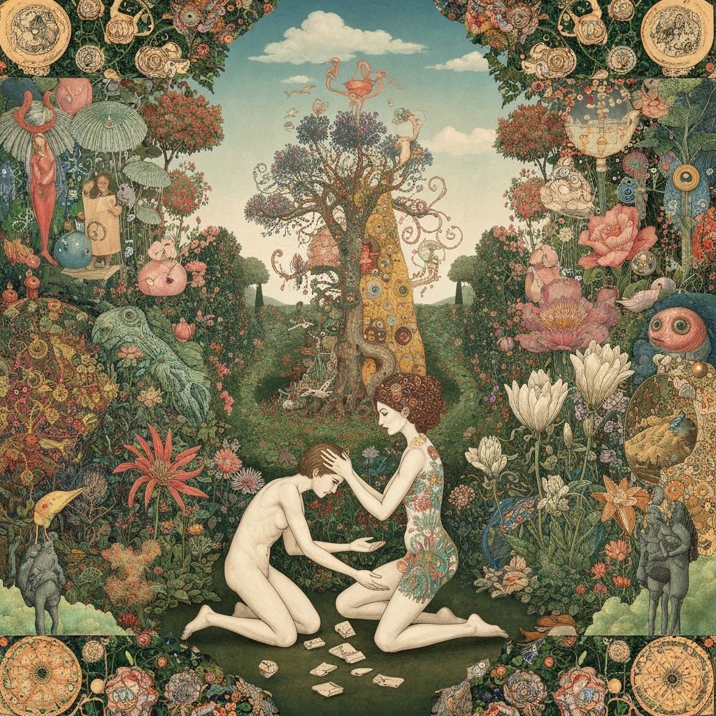 Mesmerizing 8K Digital Bio Art Collage