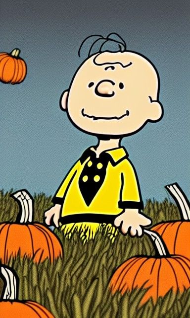 Great Pumpkin Horror: Burton and Schulz Style