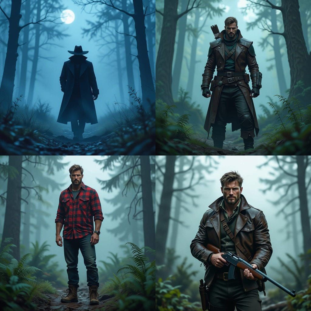 Portrait of Edward: A Hunter in the Wild