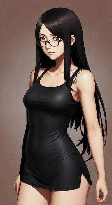 Anime Soldier in Brown Dress, Key Visual Style