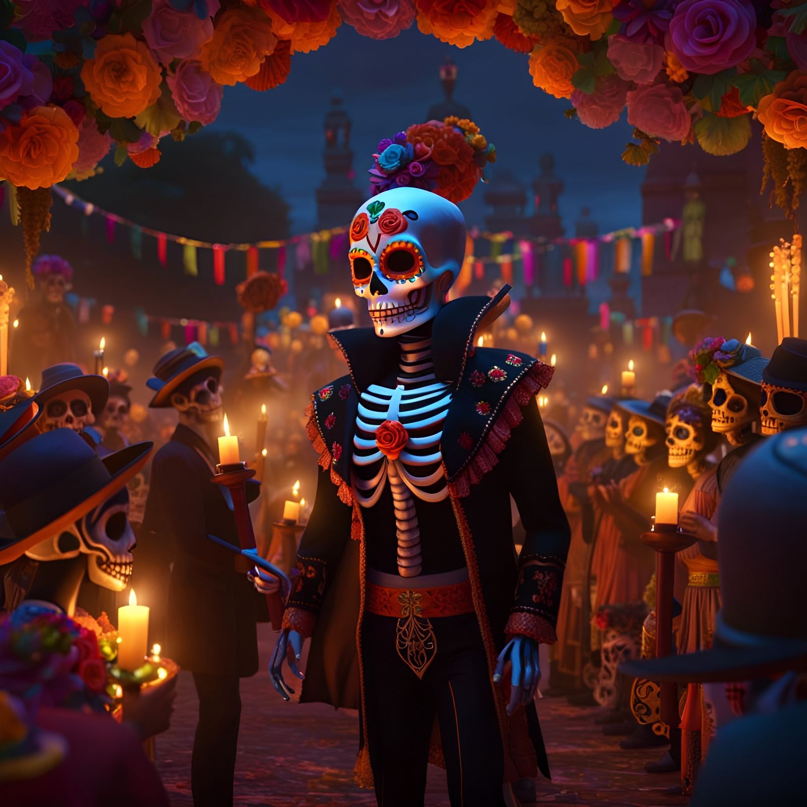 Day of the Dead Celebration in Mexico