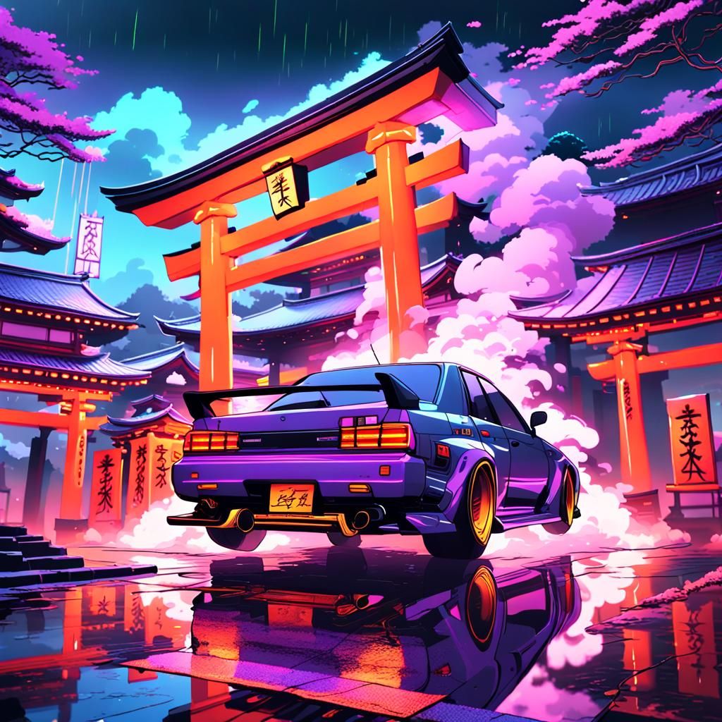 Neon Tokyo Drift: Cyberpunk JDM Racing