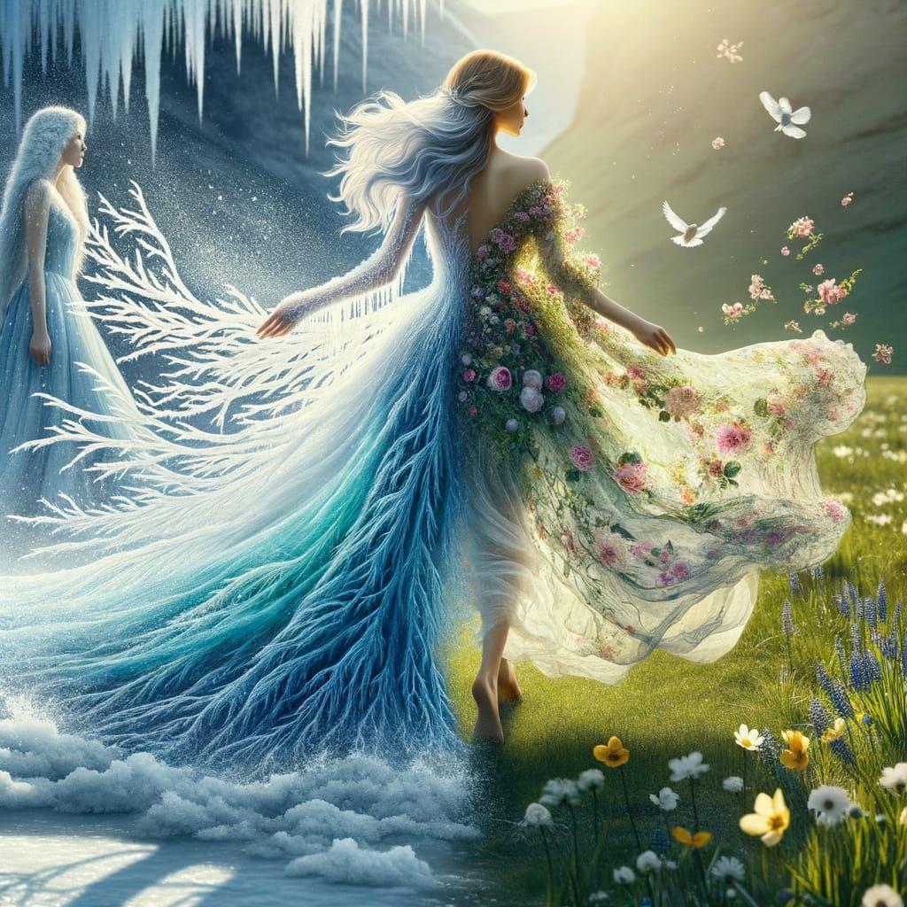 Seasonal Goddesses in Harmony