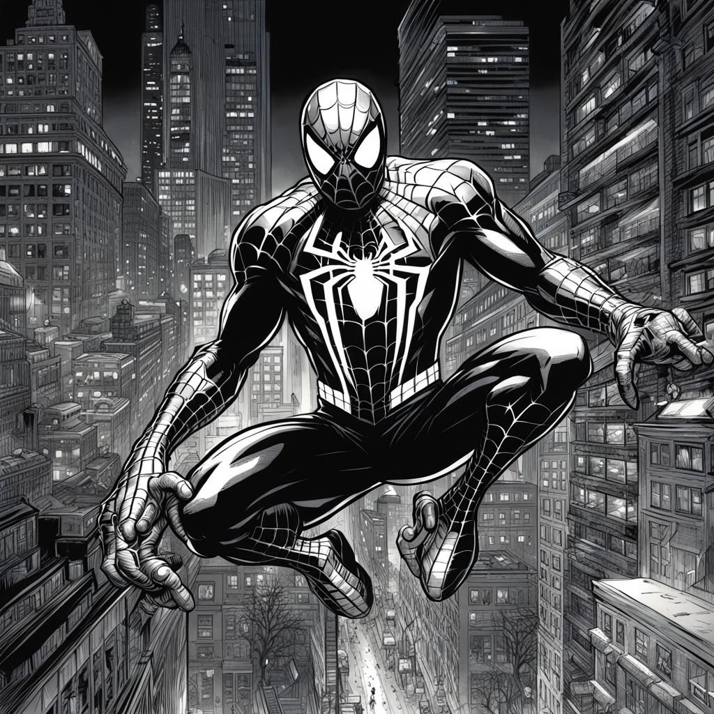 Spider-Man Comic Book Art by Brooks and Mumford