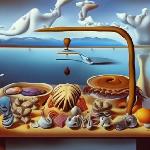 Surreal All You Can Eat Buffet, Dali Style