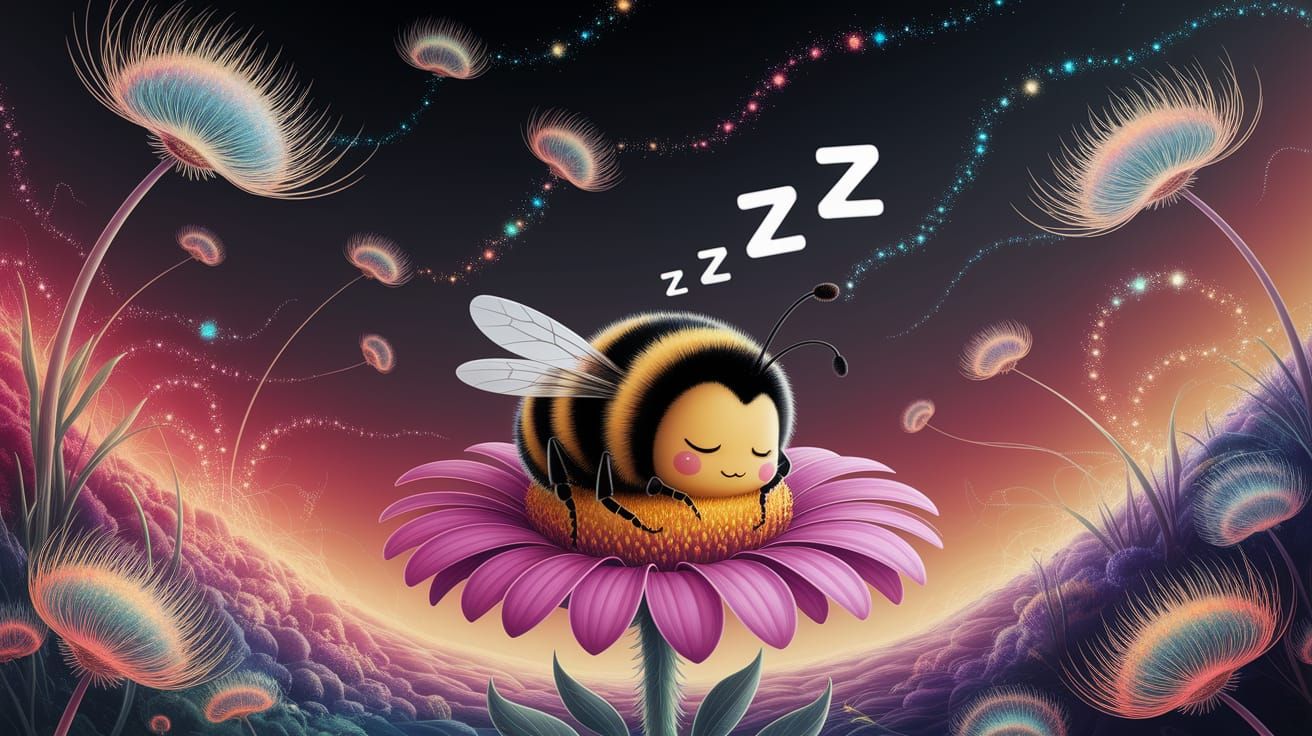 This plump little bumblebee's bottom