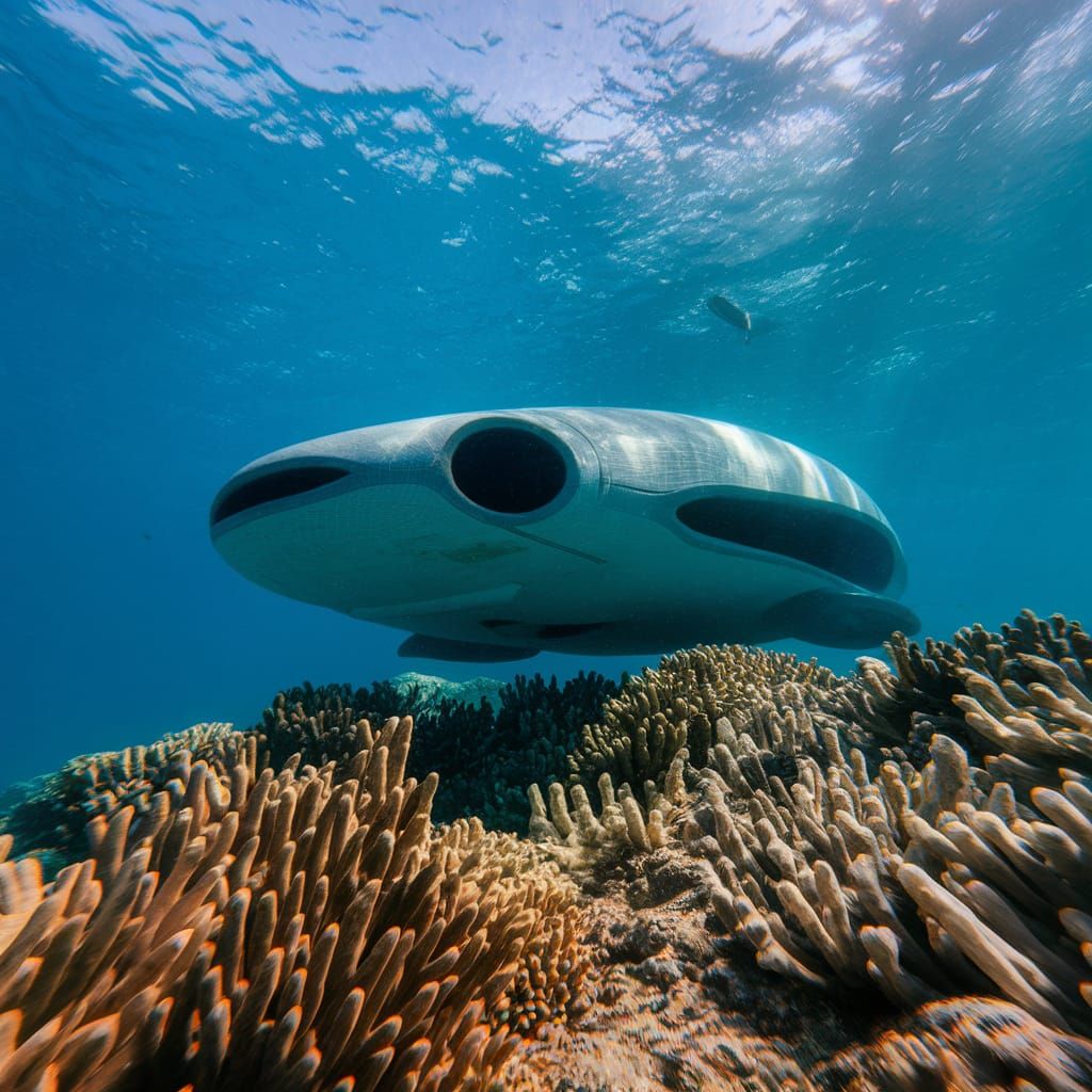 Futuristic Underwater Hotel Concept Design