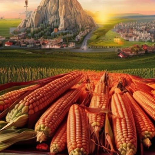 Human Corn Civilization: A Visual Exploration
