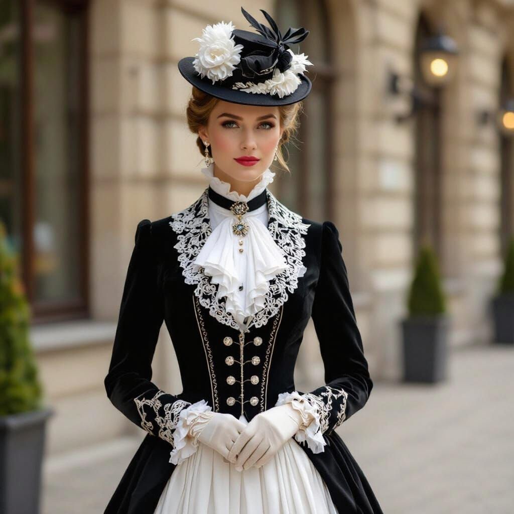 Victorian Elegance in AI Art