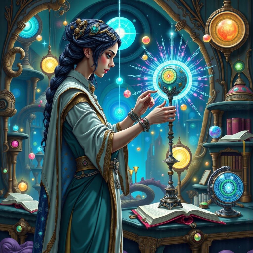 La magicienne Methalia