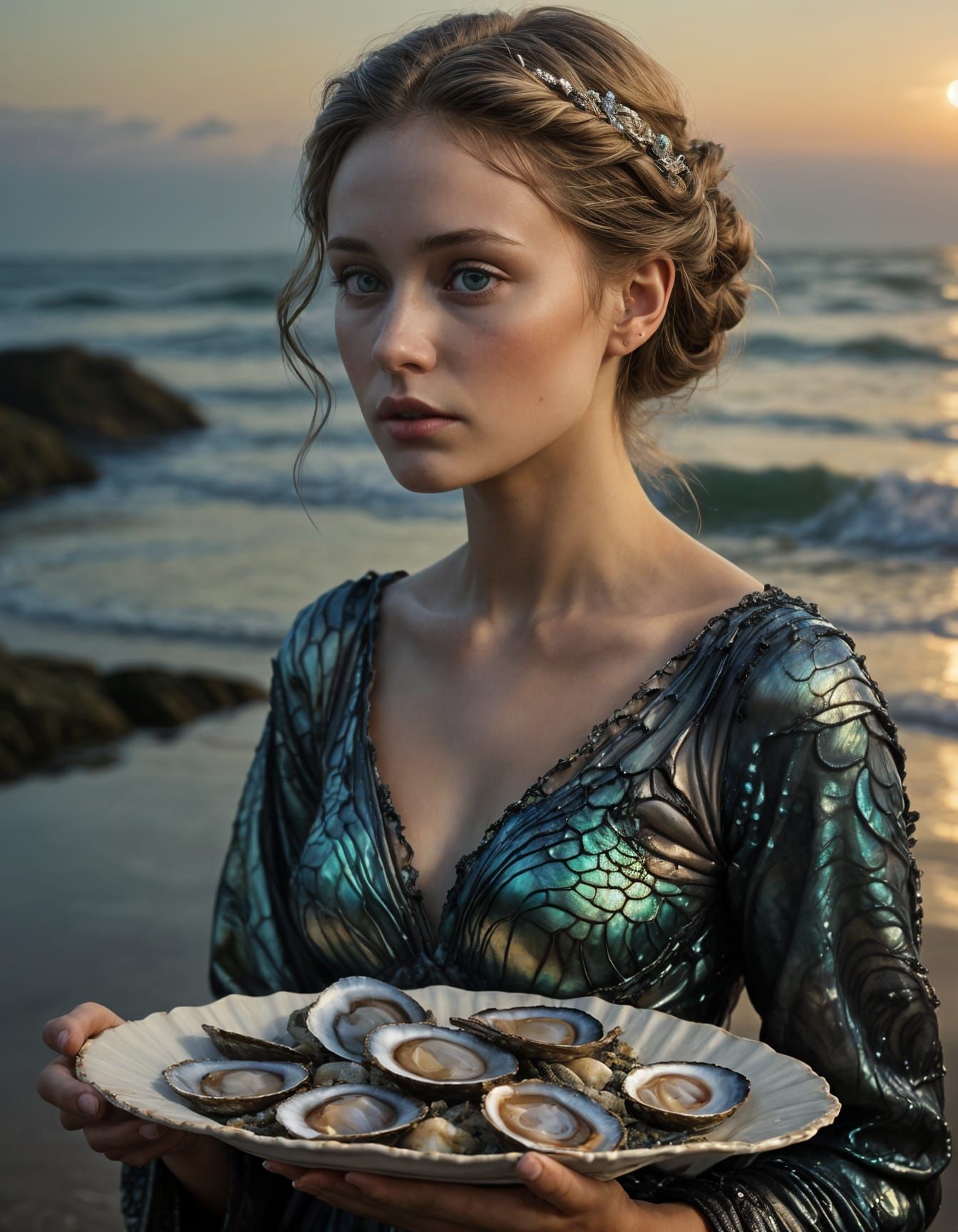 I love soft and glibbery sea-food. by Casper David Friedrich  - and some other Artists ...