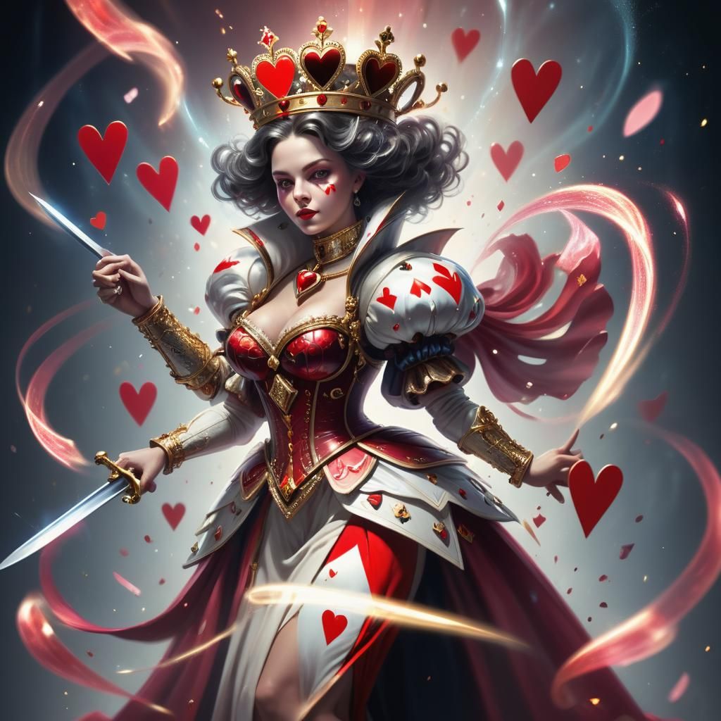 queen of hearts character