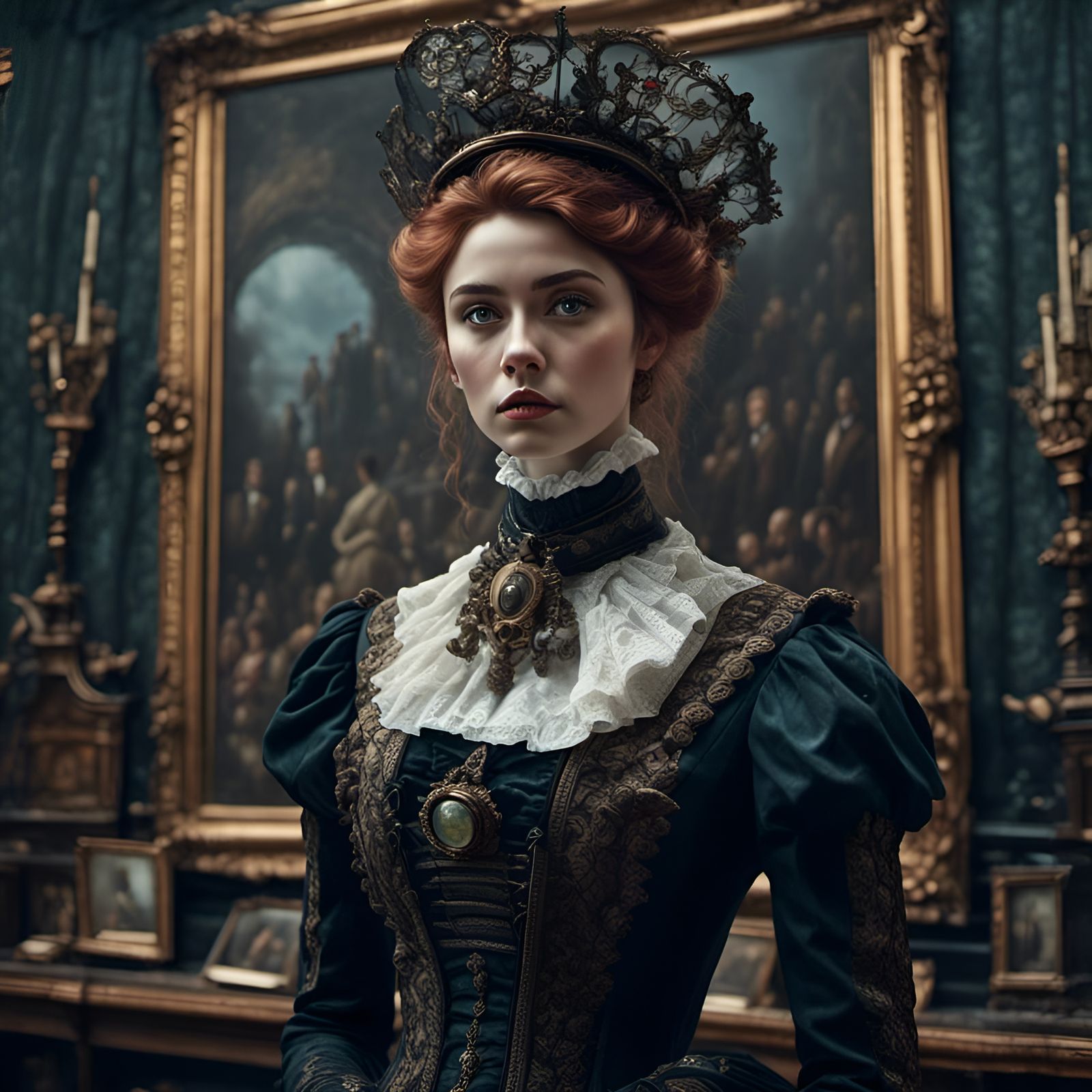 Sci-Fi Victorian Art in Epic Style