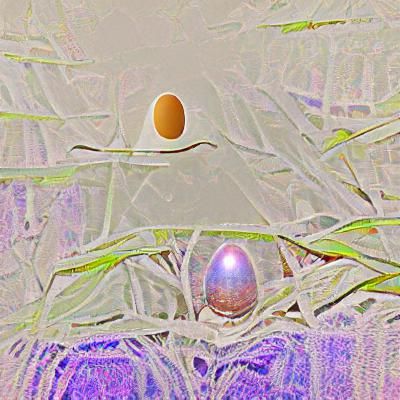 Simple AI Image of an Egg