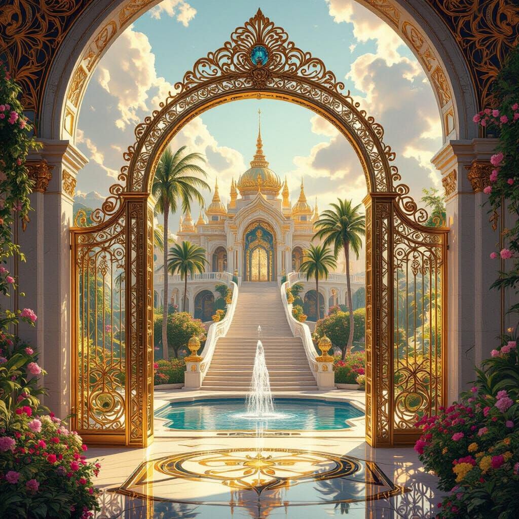 Royal Gateway to Paradise: Art Nouveau Palace