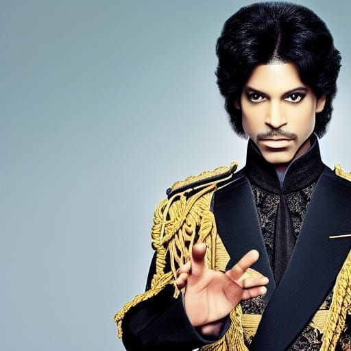 AI Generated Image of Prince