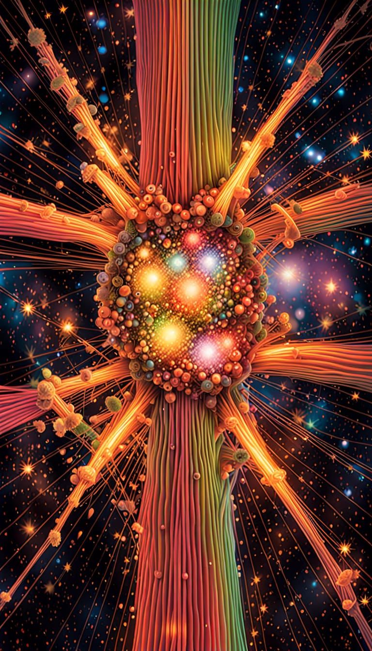 Black Hole Star System Spaghettification: Photorealistic Dig...