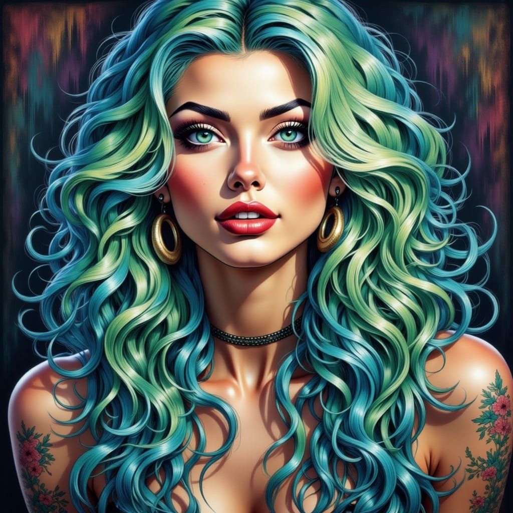 Fishnet Friday: Beautiful Woman Dancing at the Club