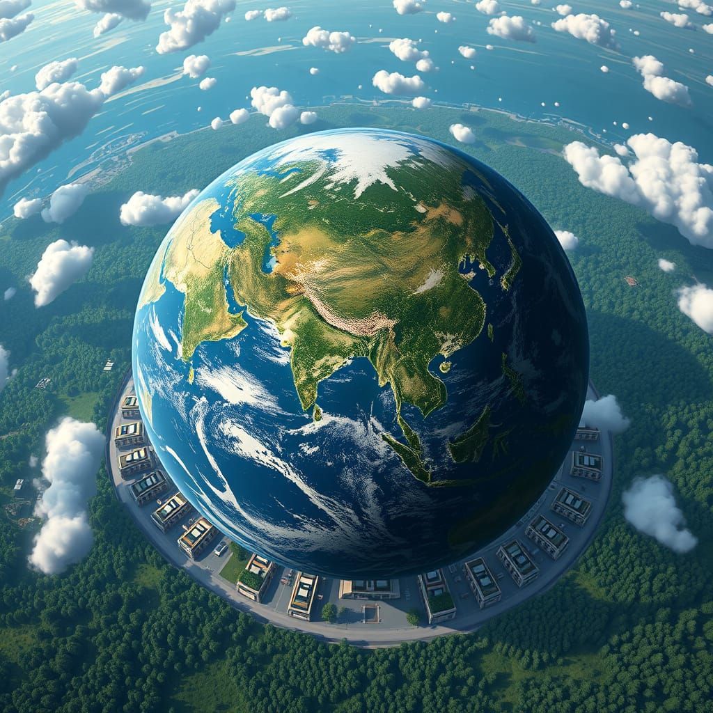 Earth in 2205: A Bird's-Eye View