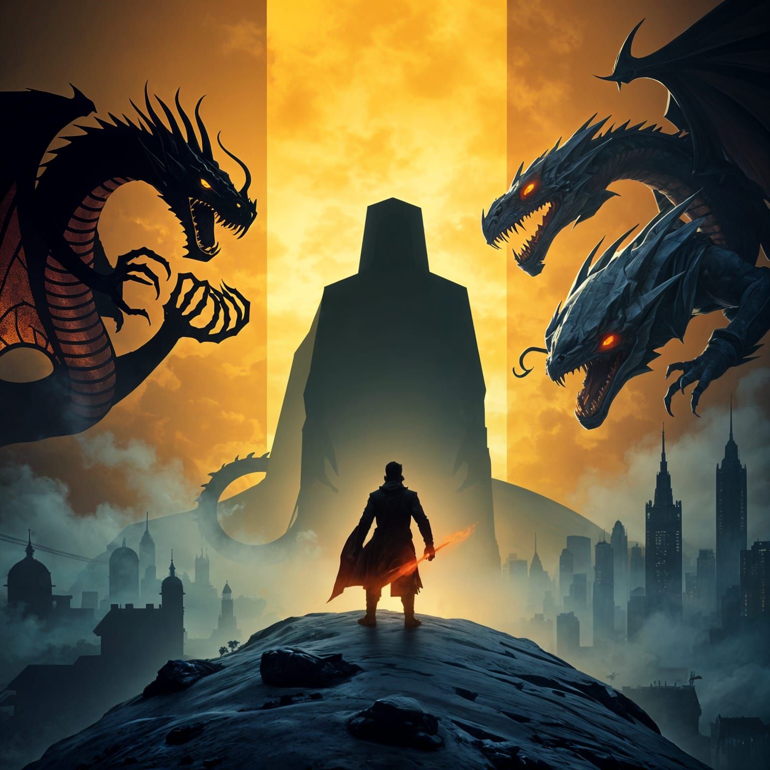 Ukraine Confronts Modern Dragons in a Symbolic Struggle