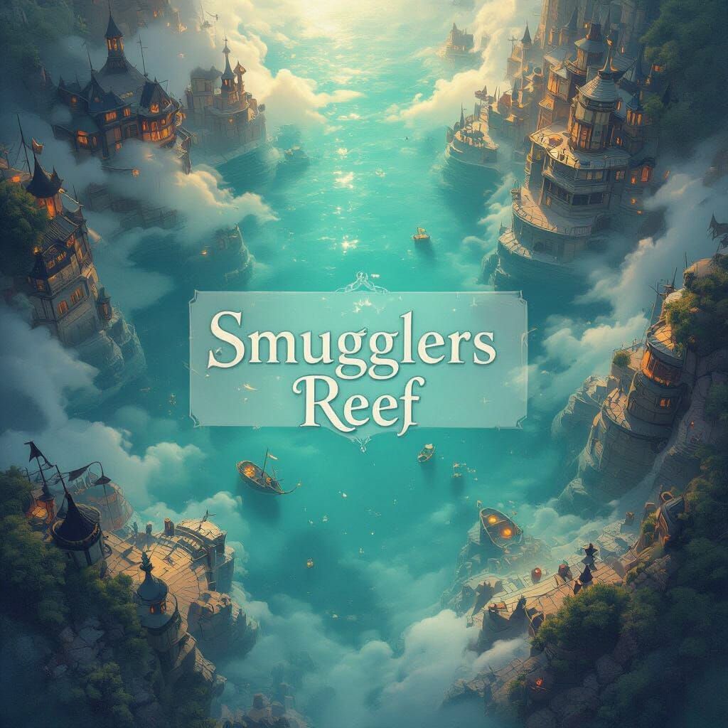 Ethereal Smugglers Reef Map with Grid Overlay