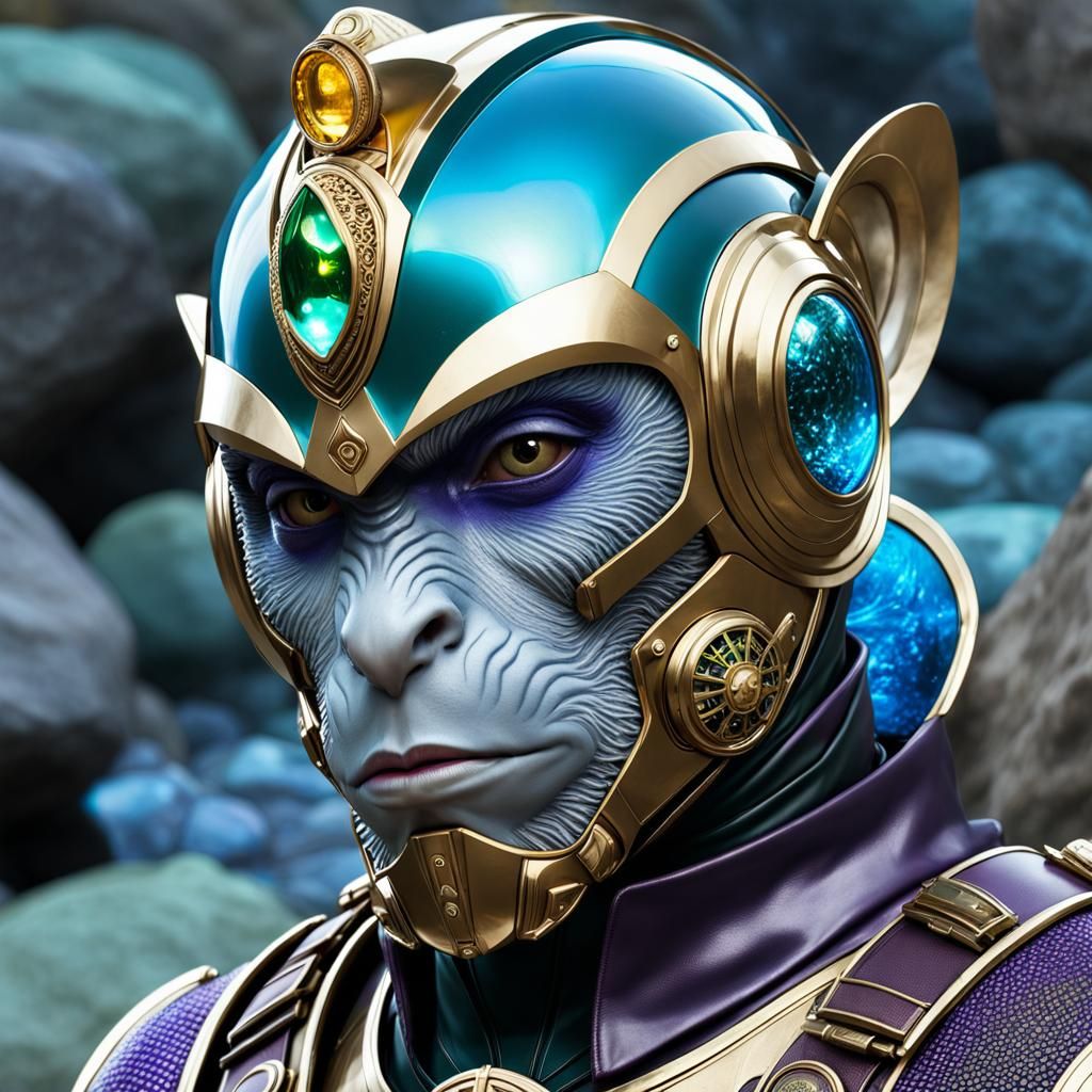 Capuchin Abe Sapien in Glass Armor