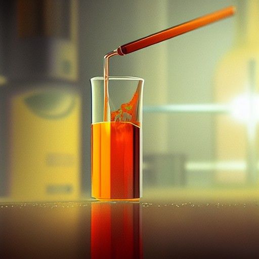 Sinister Laboratory Test Tube in Ethereal Fantasy Style