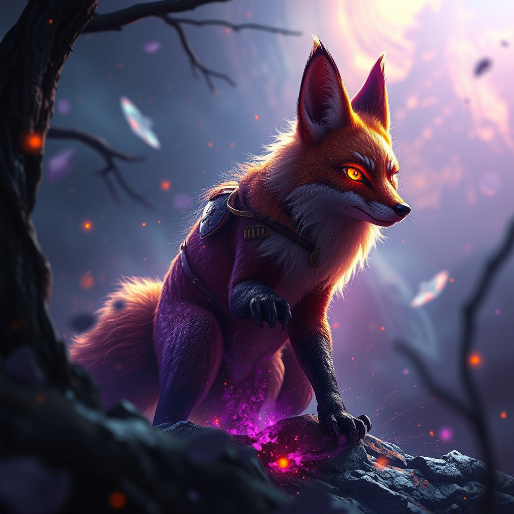 Star Fox in Dark Fantasy Concept Art