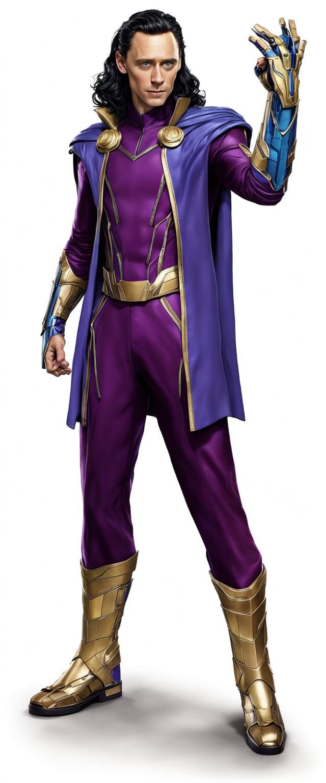 Futuristic Hero: Hyperrealistic Portrait in Cybernetic Armor