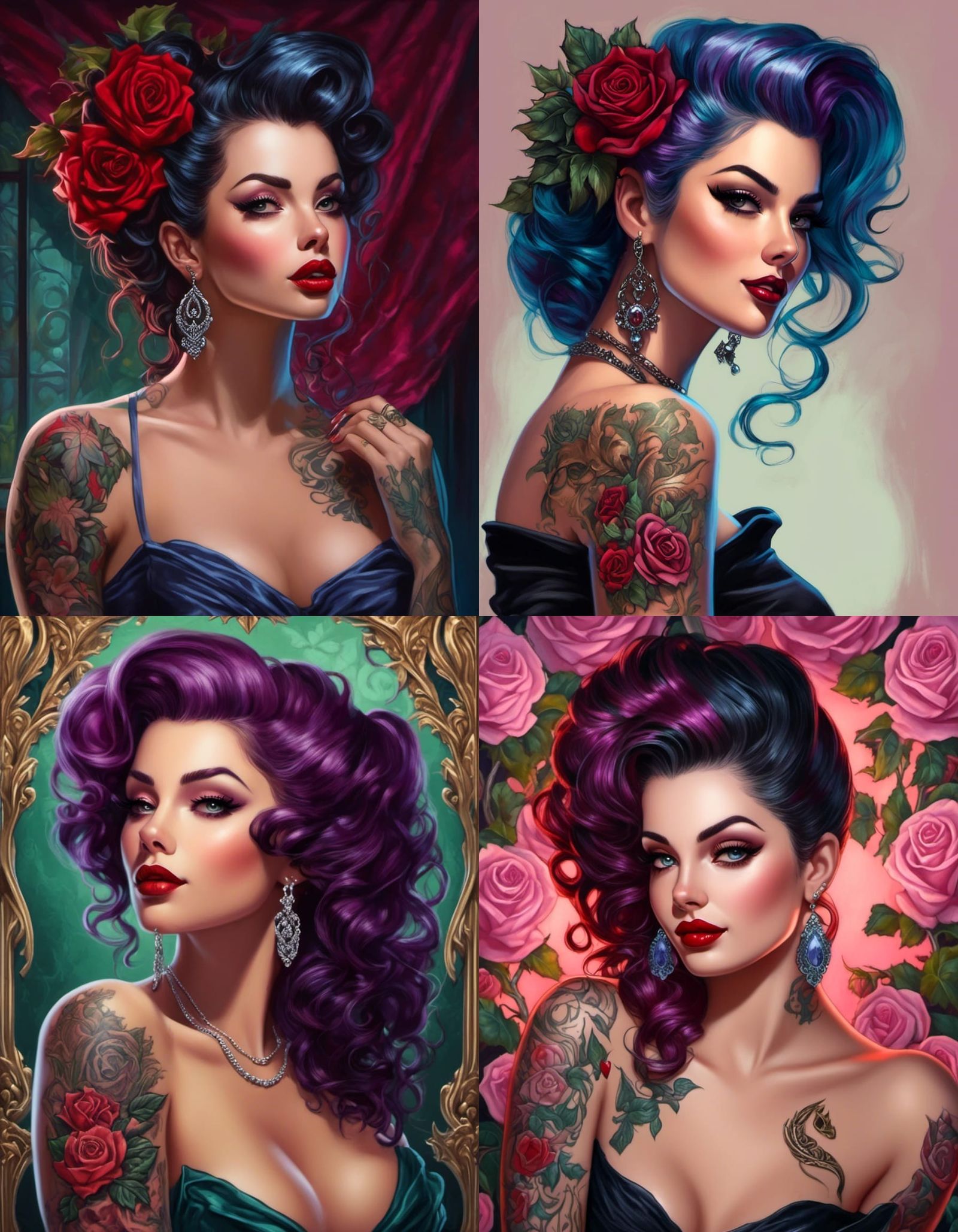 Rockabilly Pinups