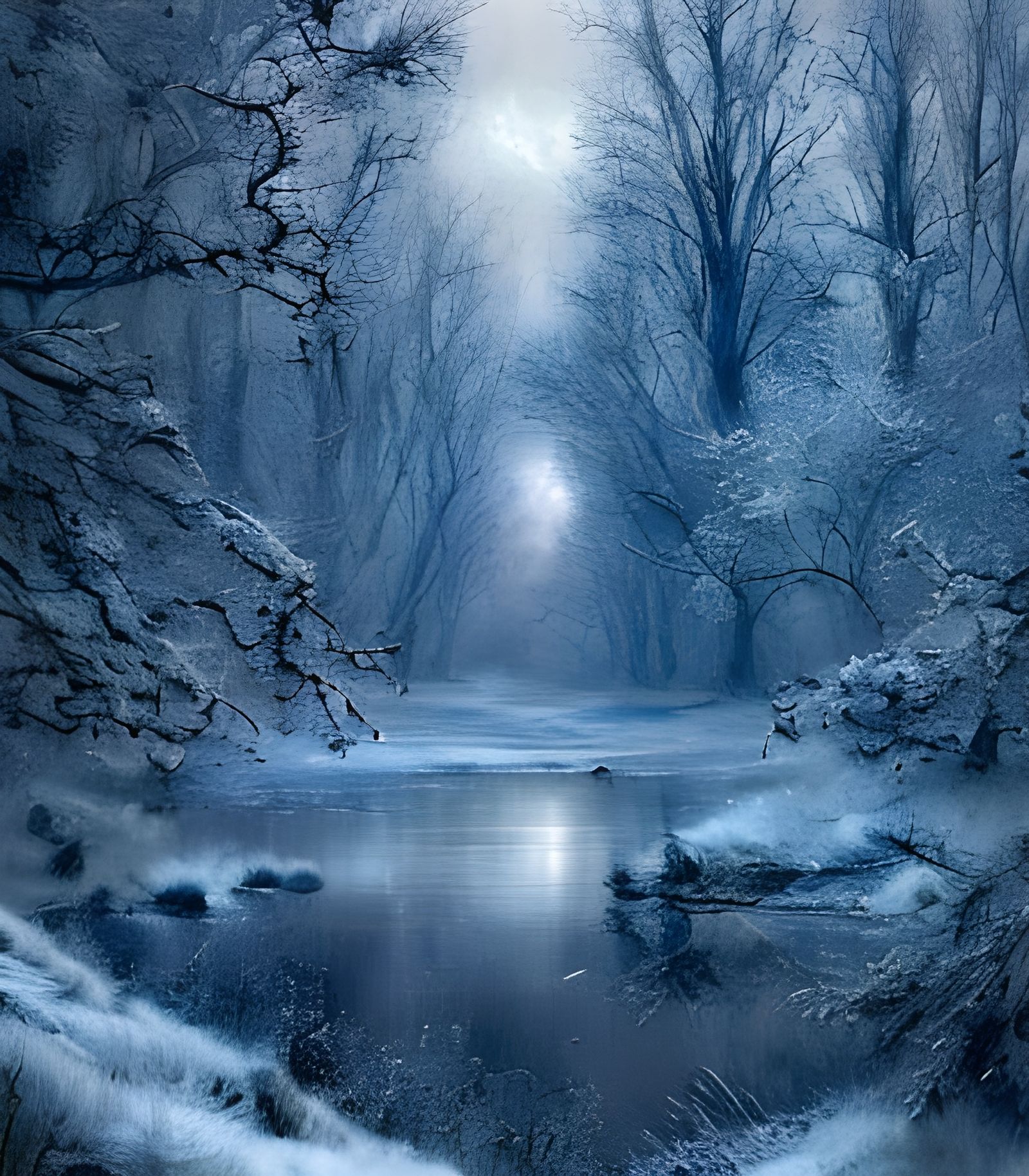 Winter forest