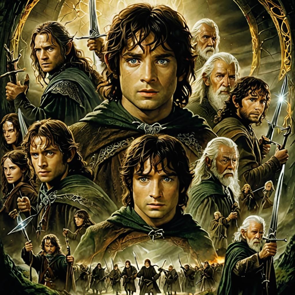 Lord of the Rings Fantasy Illustration