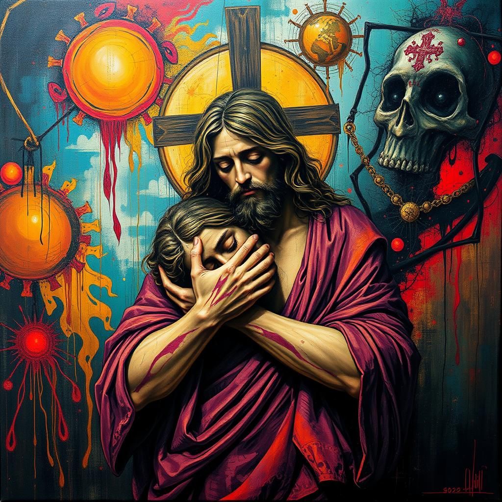 Jesus Christ Anguish: Heavy Metal Album Art