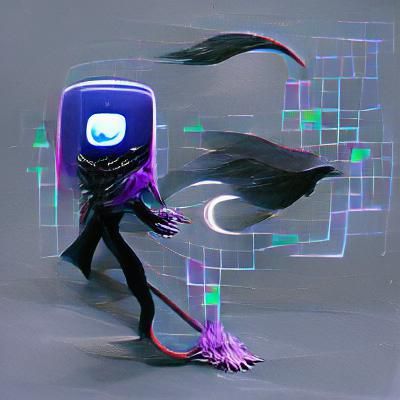Abstract Void Messenger Concept Art