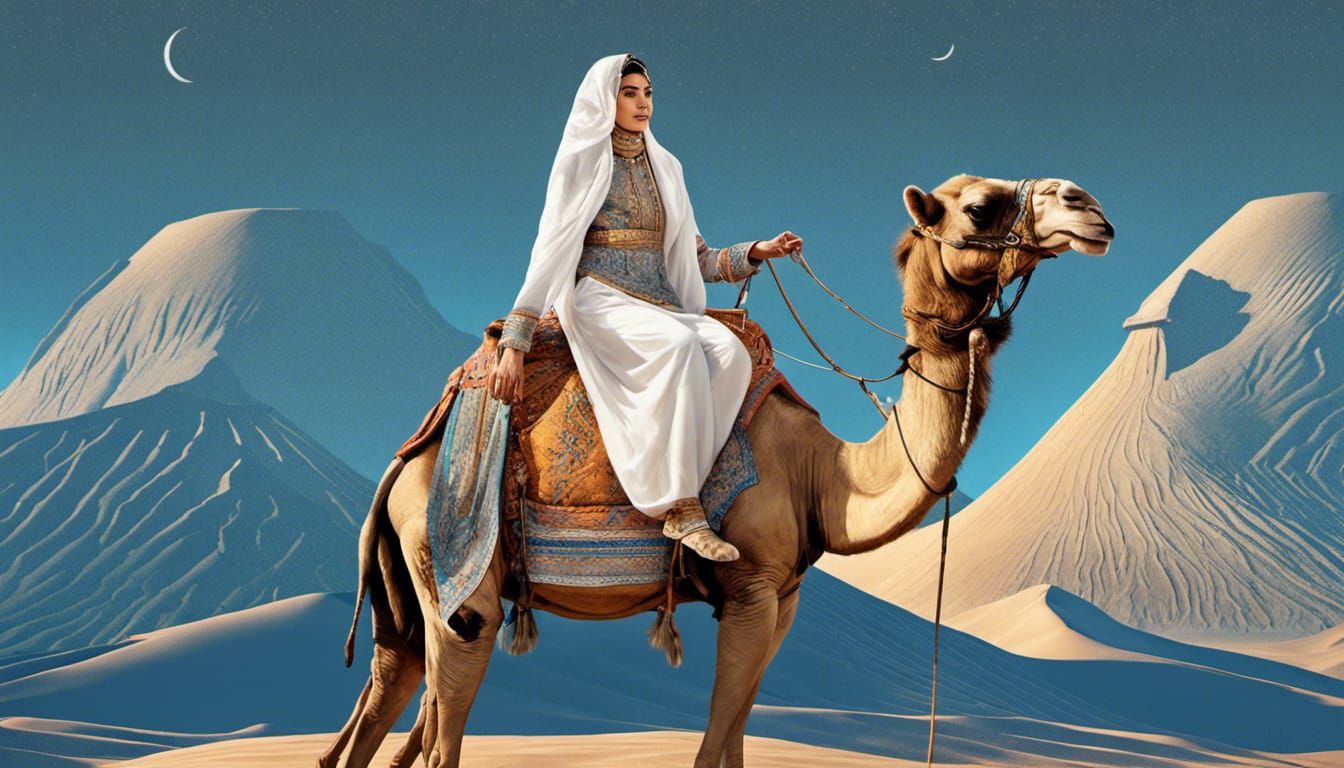 Scheherazade Traveling Through the Desert