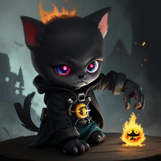 Creepy Cute Eyes Rac Fire Alchemist
