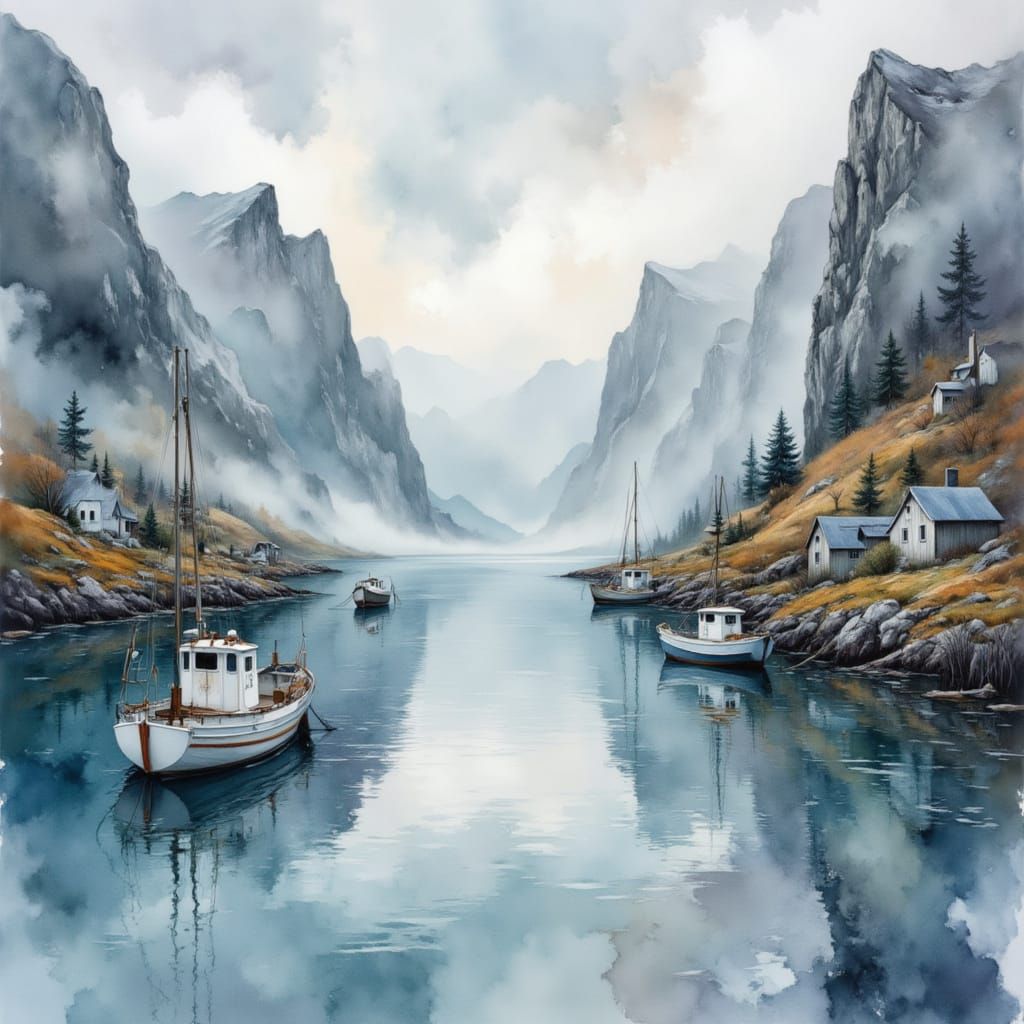 Early morning in the north