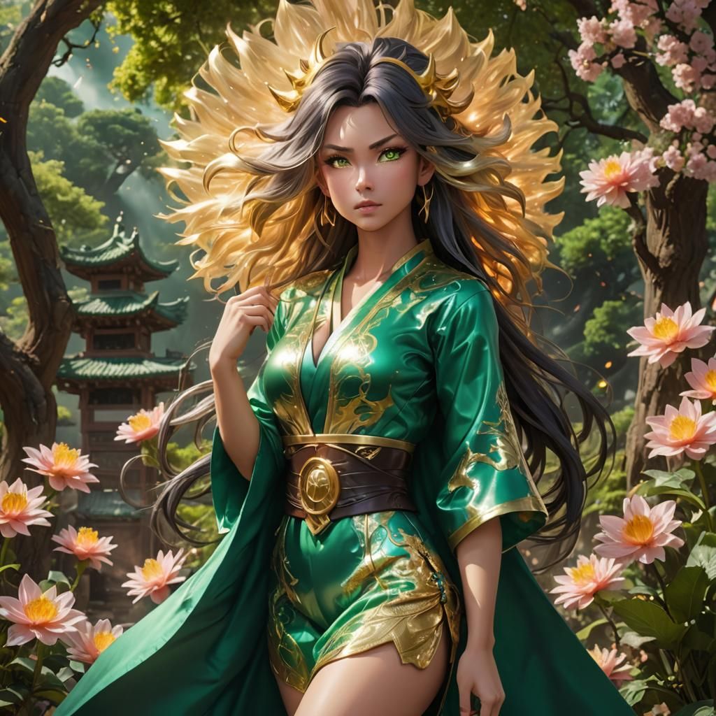 Nebula The Super Saiyan on Earth