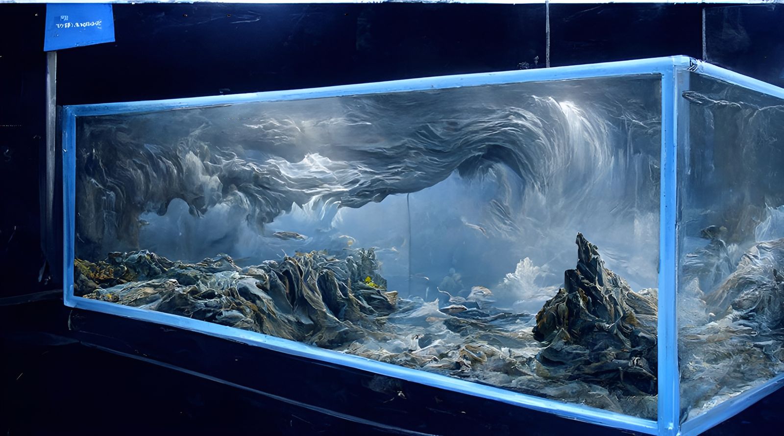 Terrifying Ocean Maelstrom in Fish Tank