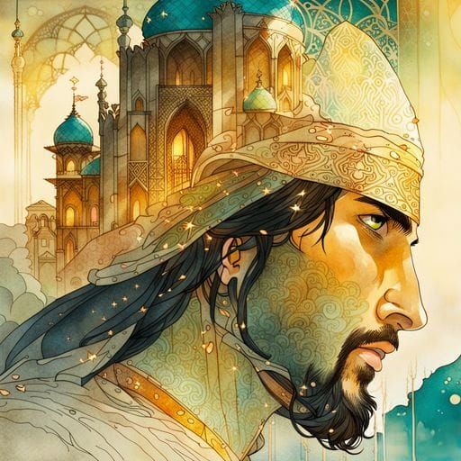 Prince of Persia Double Exposure Effect