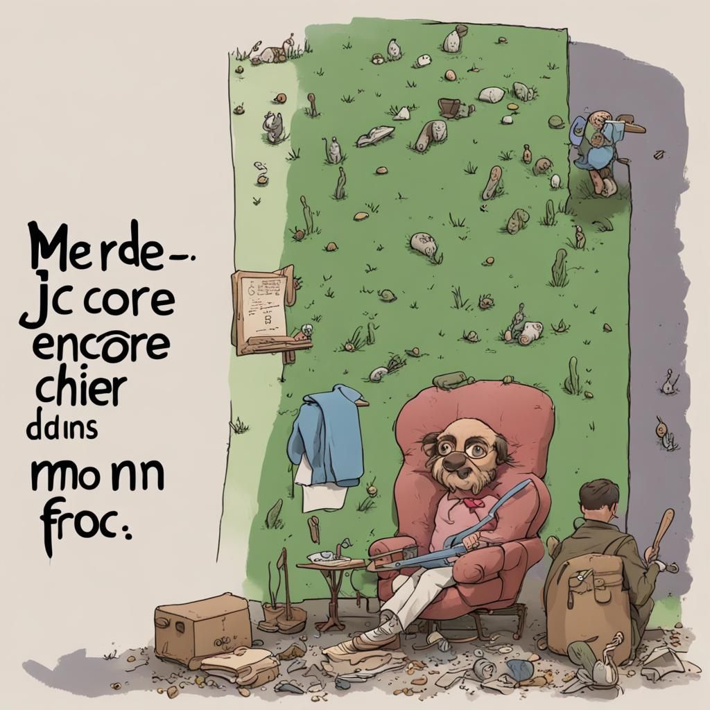 AI Interpretation of a Vulgar Prompt