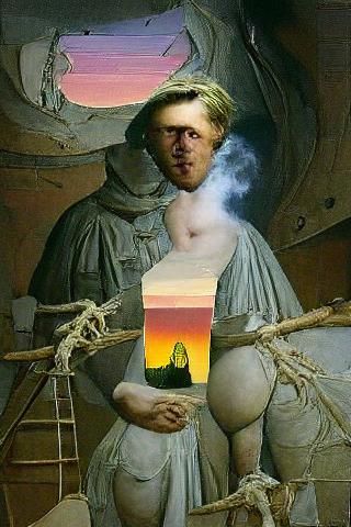Erotic Doom: Inspired by Caspar David Friedrich