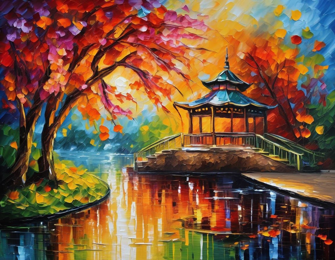 The Gazebo by the Pond