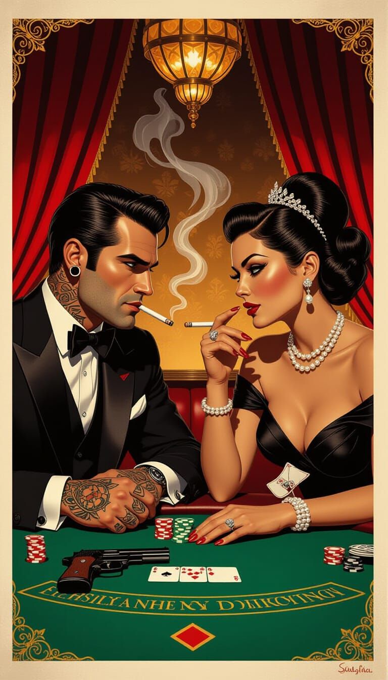 Mafia Rocker and Heiress: Dark Romance in Noir Style