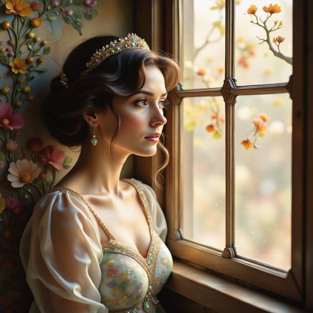 Abstract Alcohol Ink Art with Vintage Nostalgia