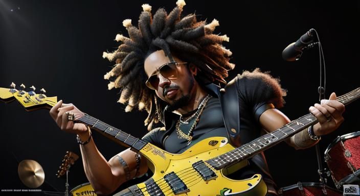 Epic Jamaican Reggae Masterpiece in 3D Shading