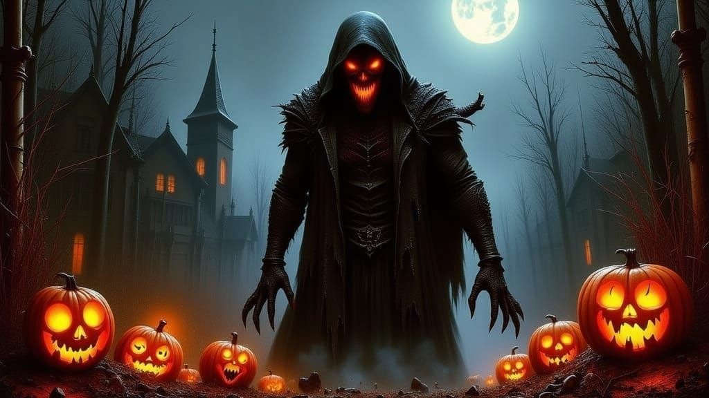 Horror Beast Emerges on Halloween Night