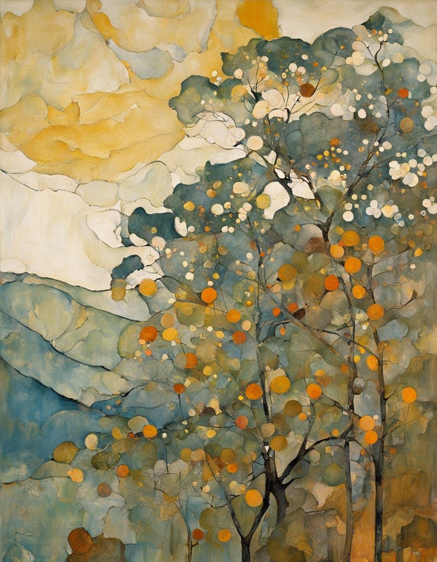 Luminous Abstract Beauty in Figurative Style