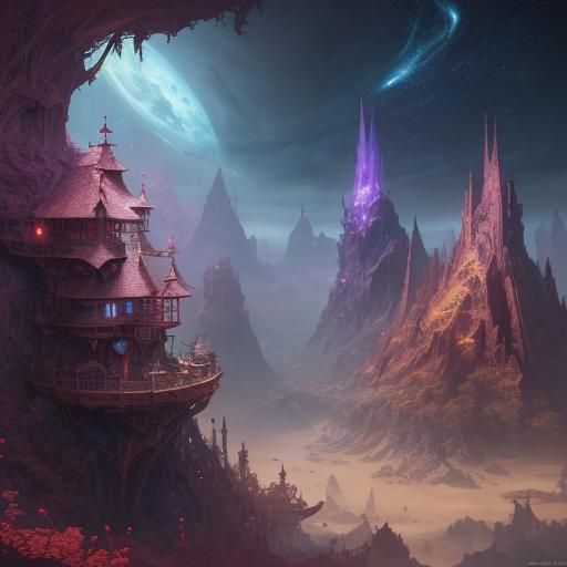 Hamster Ruling Universe: Detailed Fantasy Concept Art