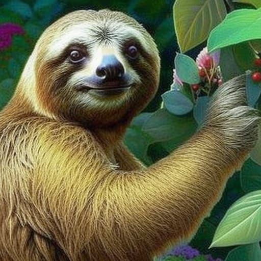 #Sloth, Thomas Kinkade, golden ratio